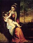 Mary with the Christ Child by Titian
